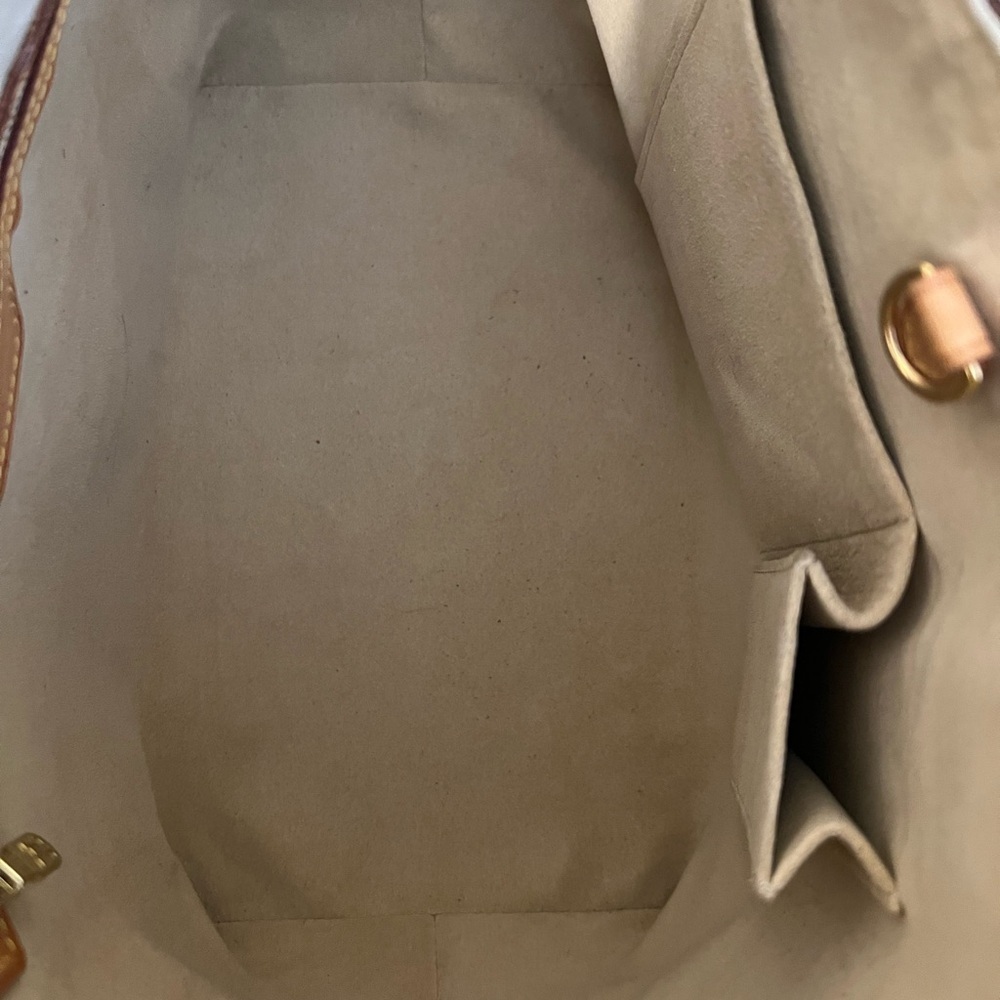 Louis Vuitton Damier Azur Hampstead Tote - Picture 12 of 14